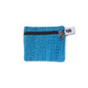 fair trade turquoise gehri cotton coin purse from Nepal