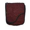 hemp shoulder bag in red colour
