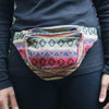 woven cotton bum bag