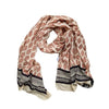 block print cotton scarf