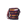 fair trade spice colourful striped gehri cotton small shoulder bag from Nepal