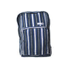 fair trade moonlight striped gehri cotton square hippy rucksack from Nepal