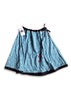 block print cotton drawstring skirt